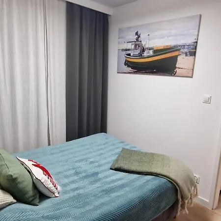 Zatoka Snow Z Widokiem Na Morze 3,5h Od Wawy Appartement Mechelinki