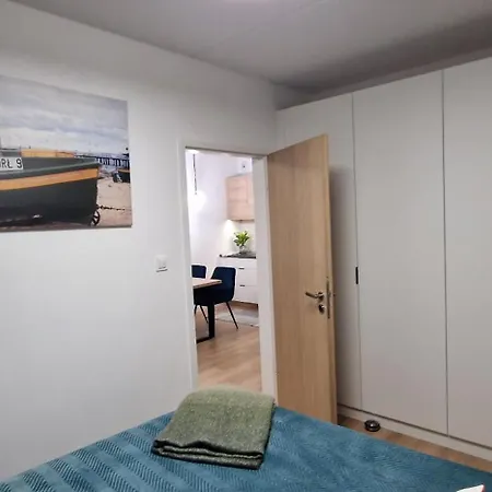 Zatoka Snow Z Widokiem Na Morze 3,5h Od Wawy Appartement Mechelinki