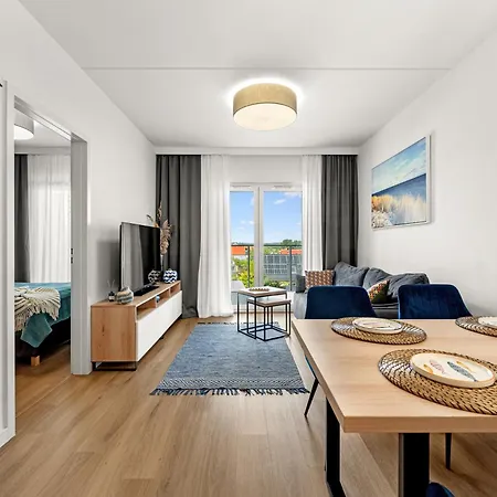Appartement Zatoka Snow Z Widokiem Na Morze 3,5h Od Wawy Mechelinki