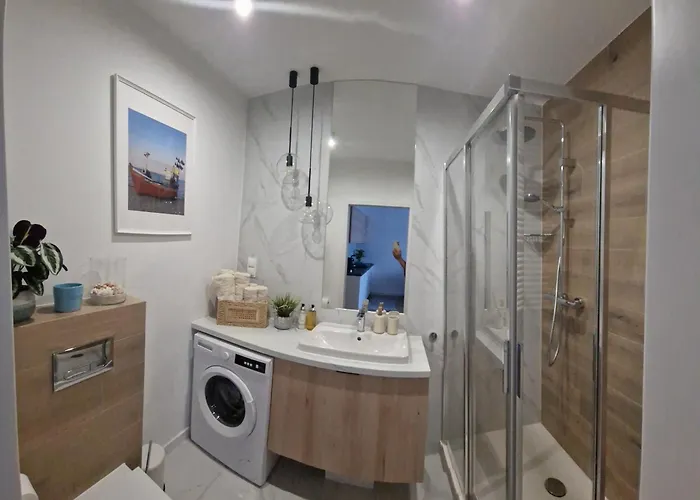 Apartament Zatoka Snów Z Widokiem Na Morze 3,5h Od Wawy Mechelinki