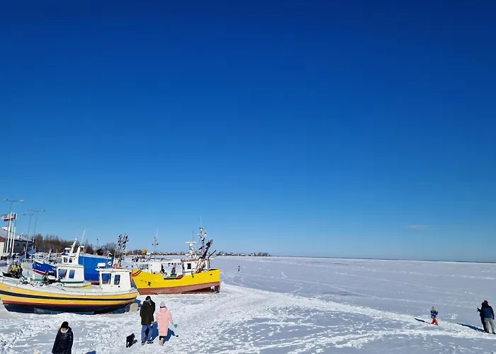 Zatoka Snów Z Widokiem Na Morze 3,5h Od Wawy Apartament